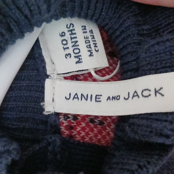 Janie and Jack sweater 3-6M - Picture 7 of 8